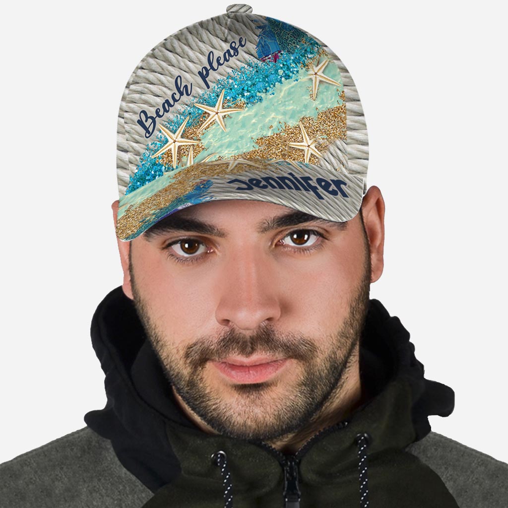Beach Please – Personalisierte klassische Sea Lover Cap