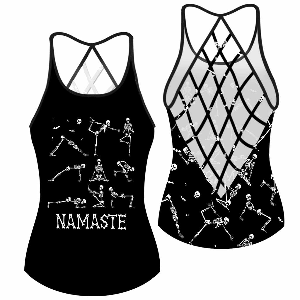 Namaste Cross Tank Top