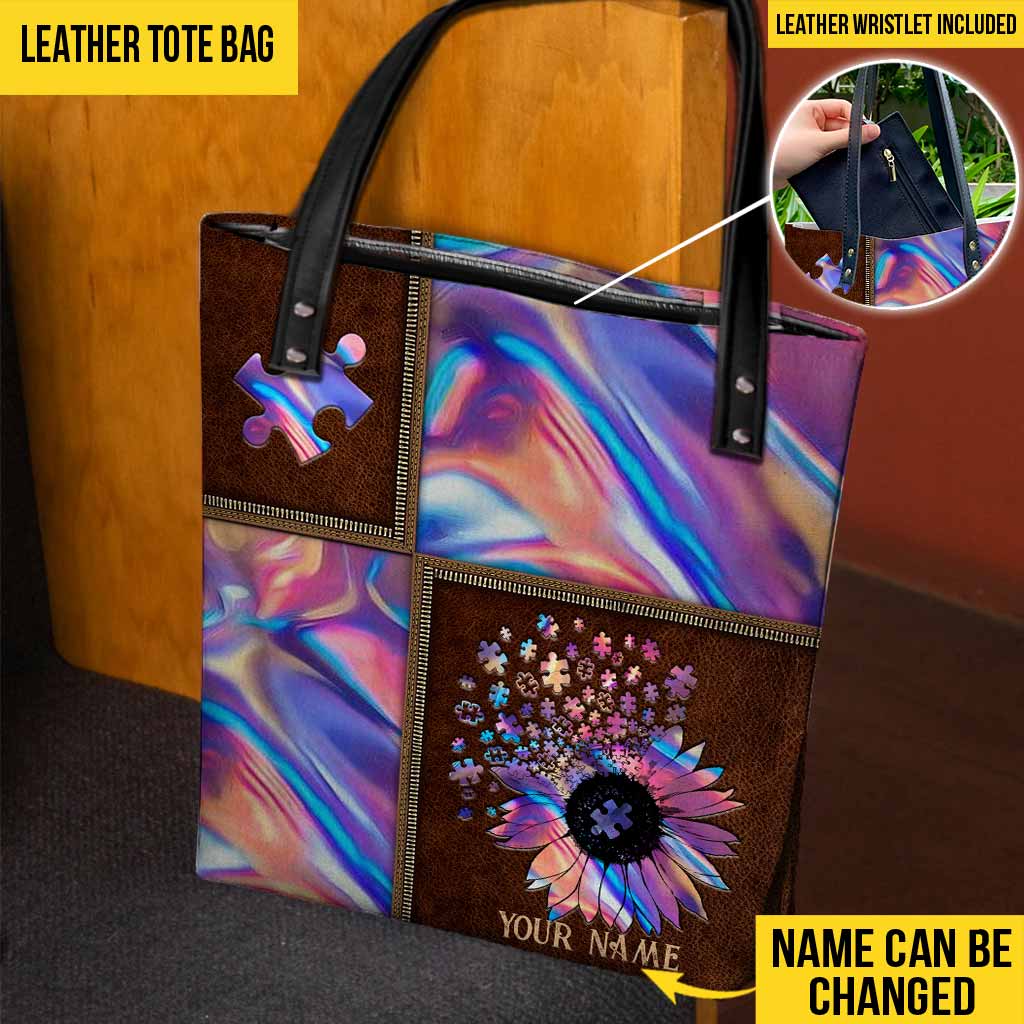 Akzeptanz, Verständnis, Liebe – Personalisierte Tragetasche zur Sensibilisierung für Autismus