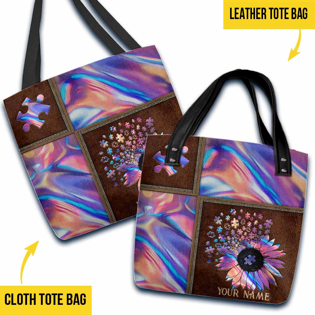 Akzeptanz, Verständnis, Liebe – Personalisierte Tragetasche zur Sensibilisierung für Autismus