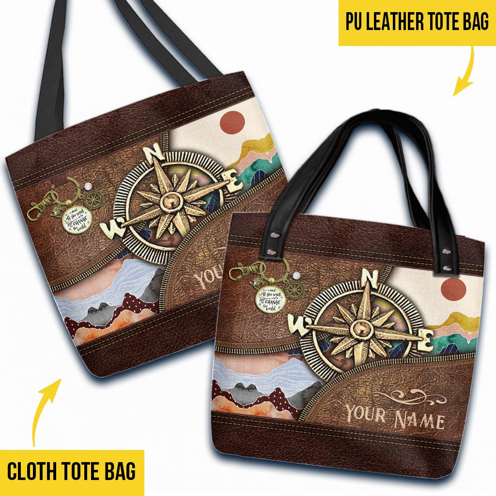 Mountain In My Soul - Hiking Personalized Tote Bag