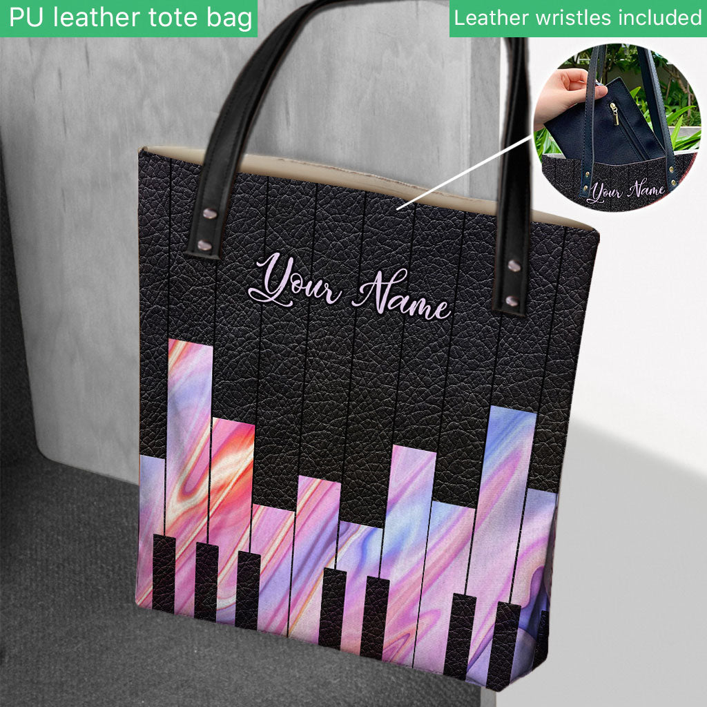 Personalisierte Tragetasche „Music Soul Piano“