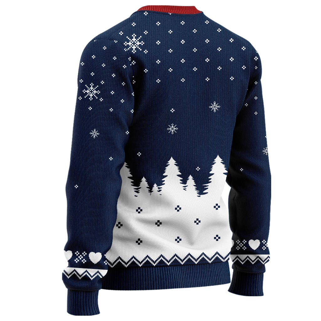 Die beste Hundemama aller Zeiten – einfach fragen! – Personalisierter Weihnachtspullover für Hunde