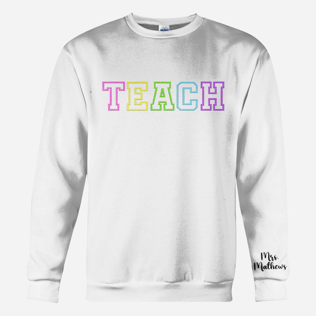 Ein großartiger Lehrer – personalisiertes Lehrer-T-Shirt