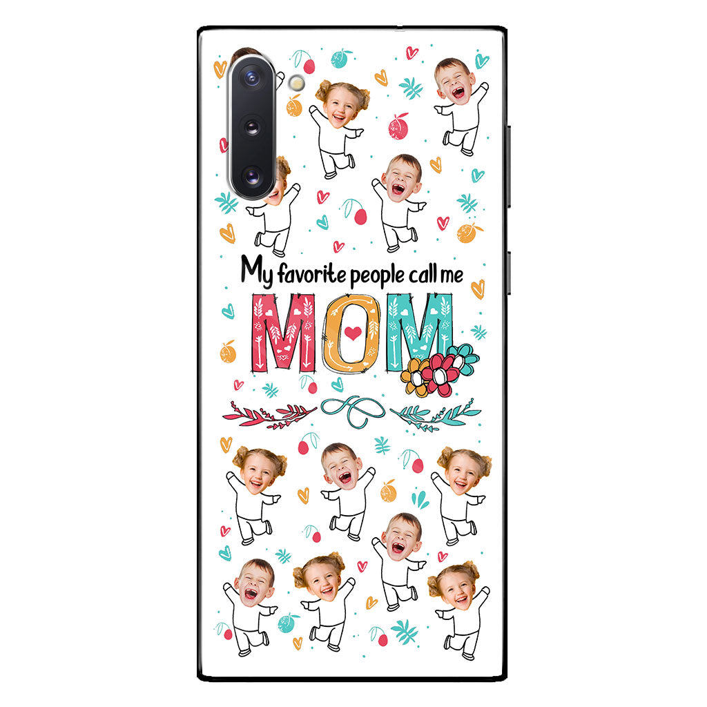 Meine Lieblingsmenschen nennen mich Nana – Geschenk für Oma, Mama – Personalisierte Handyhülle