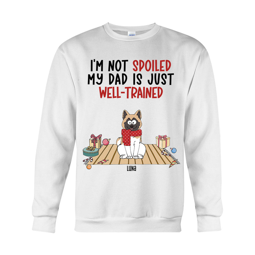 Gut erzogene Mama/Papa ​​– Personalisiertes Hunde-T-Shirt und Hoodie