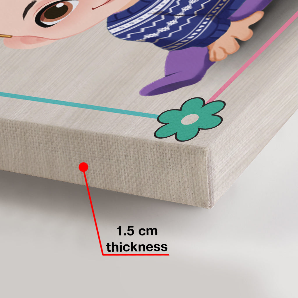 Alphabet Poster - Personalized Kid Canvas And Poster