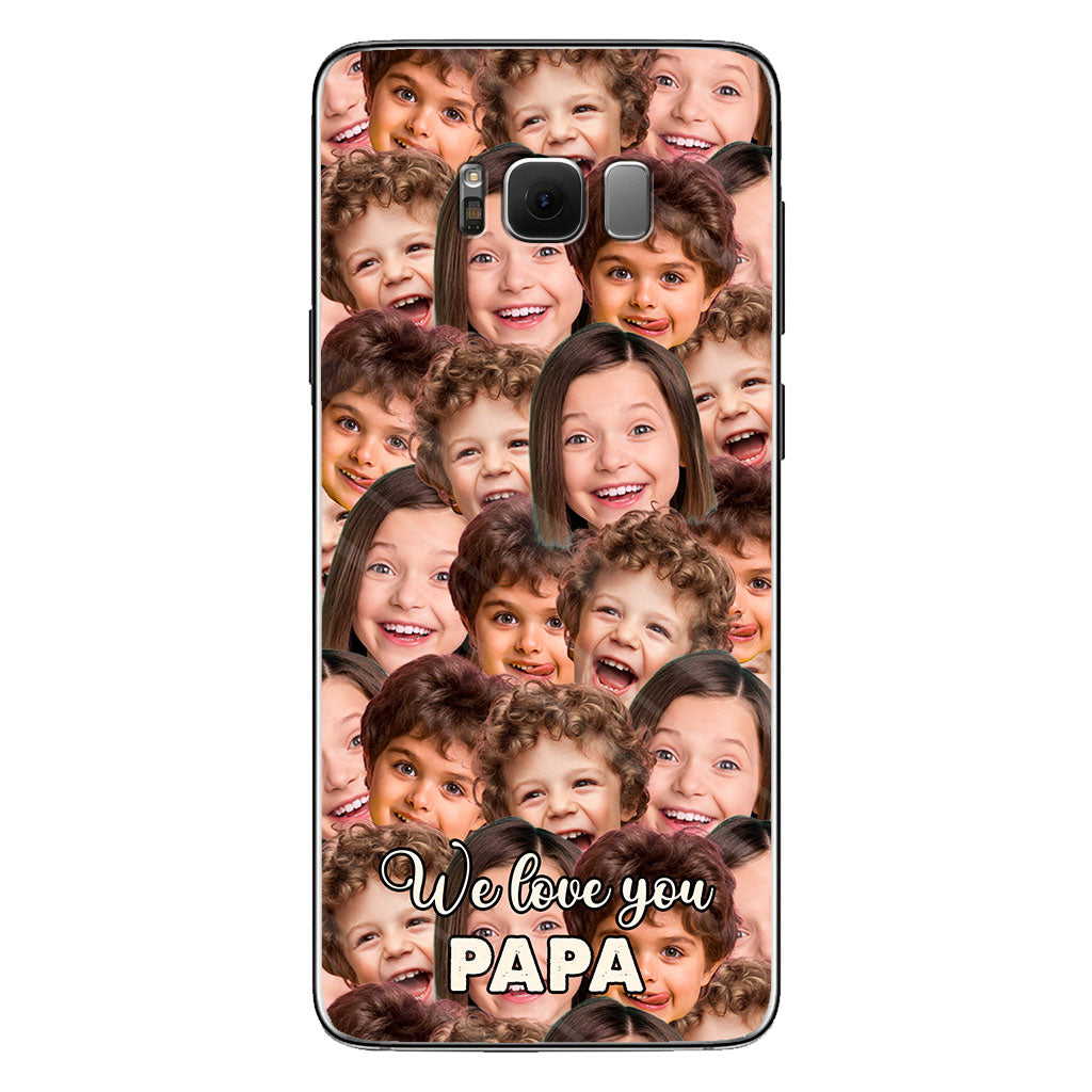 Love You Dad - Gift for dad, grandma, grandpa, mom, uncle, aunt, brother, sister, son, daughter, granddaughter, grandson, husband, wife, boyfriend, girlfriend - Personalized Phone Case