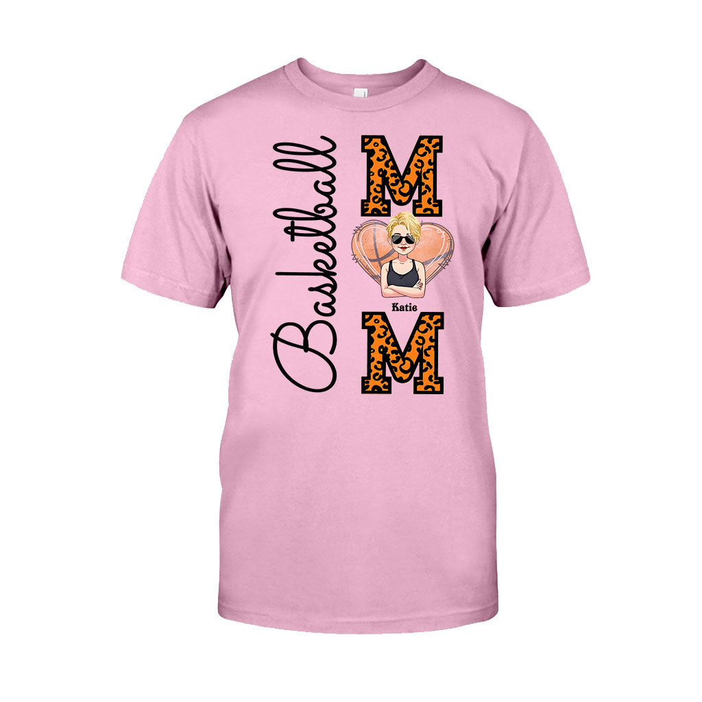 Basketball Mom - Personalized Basketball T-shirt and Hoodie