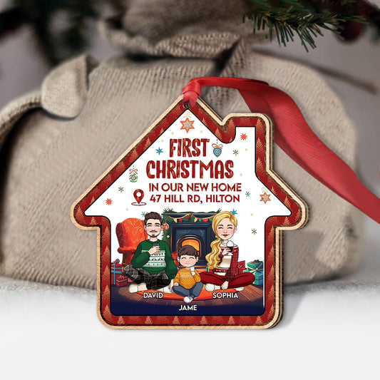 Erstes Weihnachtsfest im neuen Zuhause – personalisierter Einweihungsschmuck