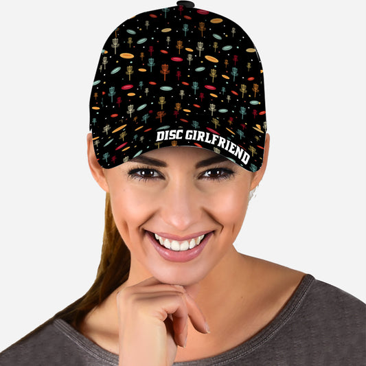 Disc Daddy – Disc-Golf-Geschenk für Papa, Opa, Mama, Oma – Personalisierte klassische Kappe