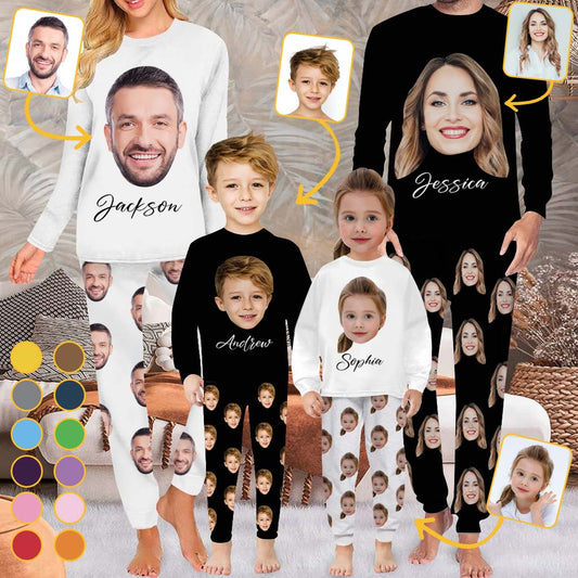 Pyjama mit Fotoaufdruck – Personalisiertes Pyjama-Set