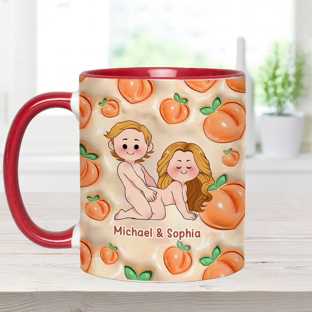 Glückwunsch, dass du mein Lieblingspopo bist – Geschenk für Ehemann, Ehefrau, Freund, Freundin – personalisierte Tasse