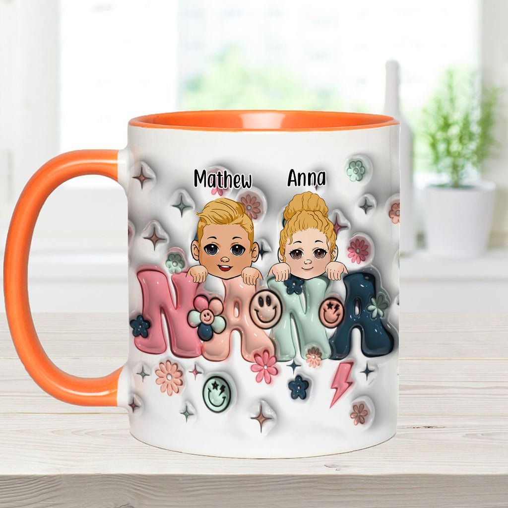 Beste Oma der Welt – Geschenk für Oma – Personalisierte Tasse mit Akzent