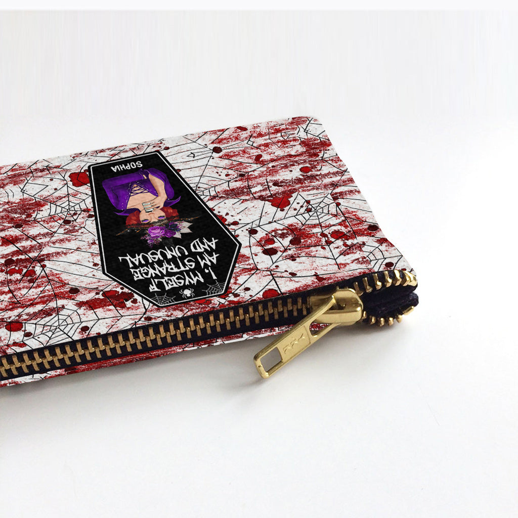 I Myself Am Strange and Unusual - Personalized Witch Pouch