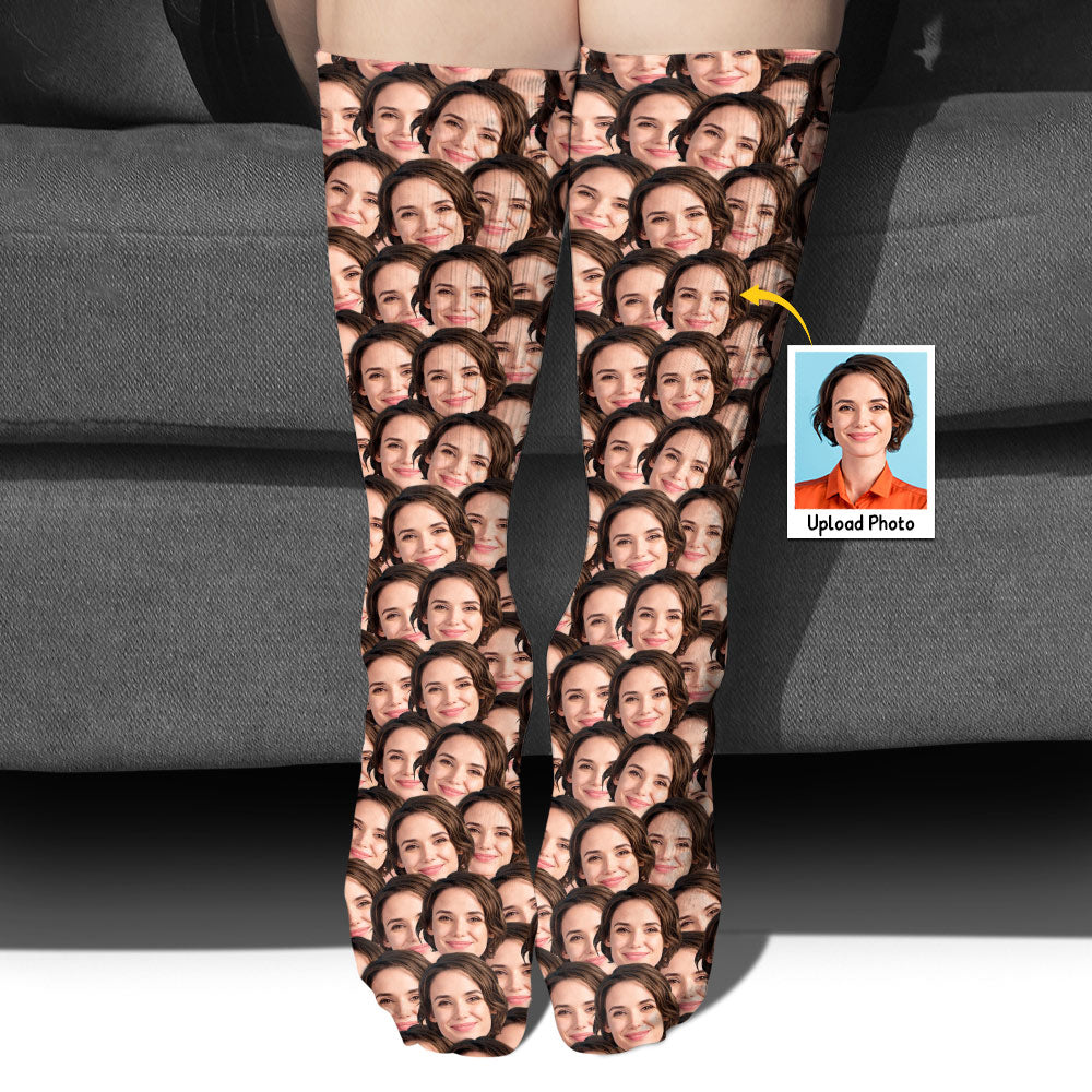 Individuell bedruckte Socken für Mütter – Personalisierte Socken
