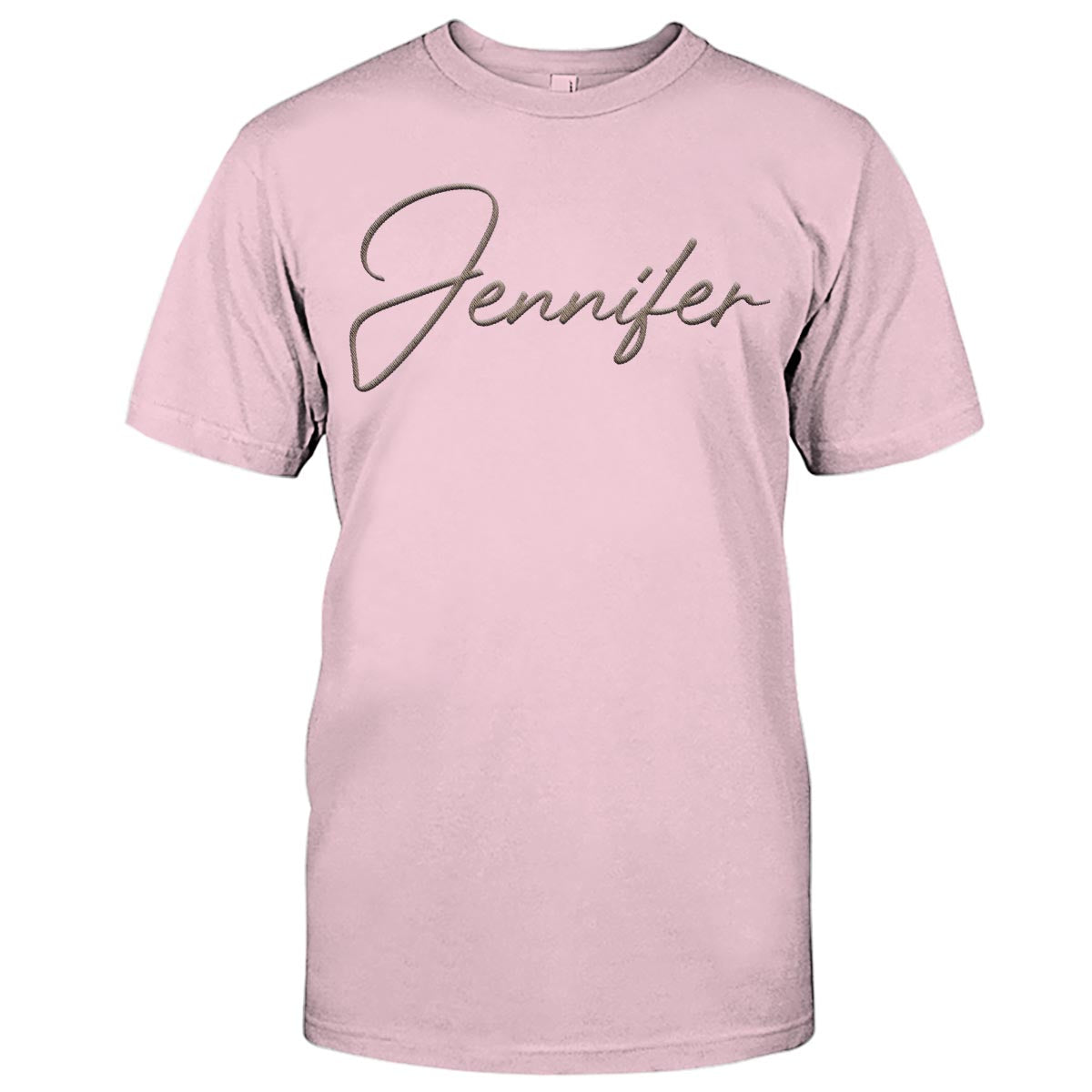 Personalisiertes T-Shirt mit Stickerei für Stiefmutter – Wunschname