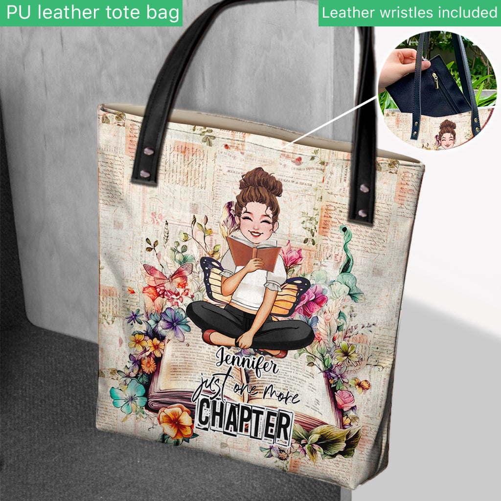 Nur noch ein Kapitel – personalisierte Buchtragetasche