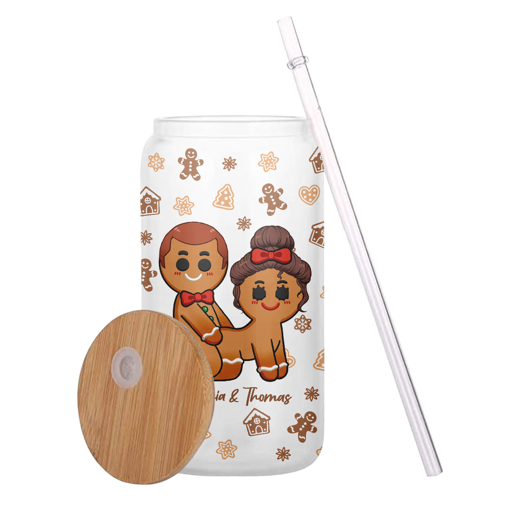 Alles, was ich zu Weihnachten brauche – personalisiertes Pärchen-Dosenglas