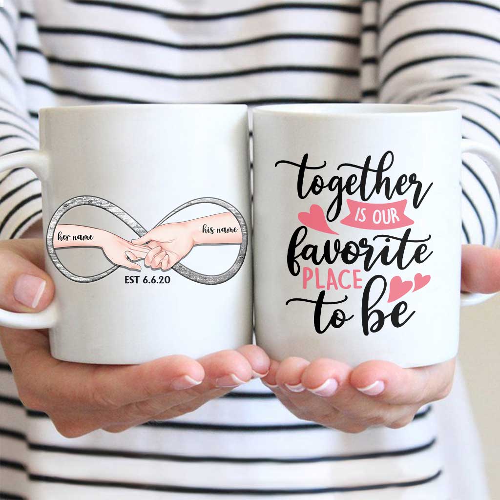 I Want To Be Your Favorite Place - Personalized Couple Mug