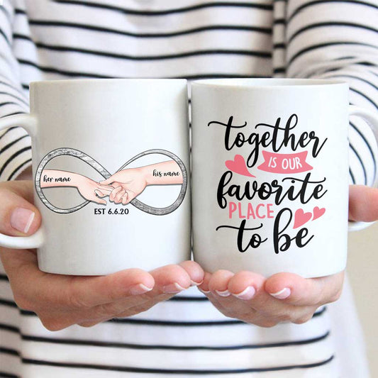 I Want To Be Your Favorite Place - Personalized Couple Mug