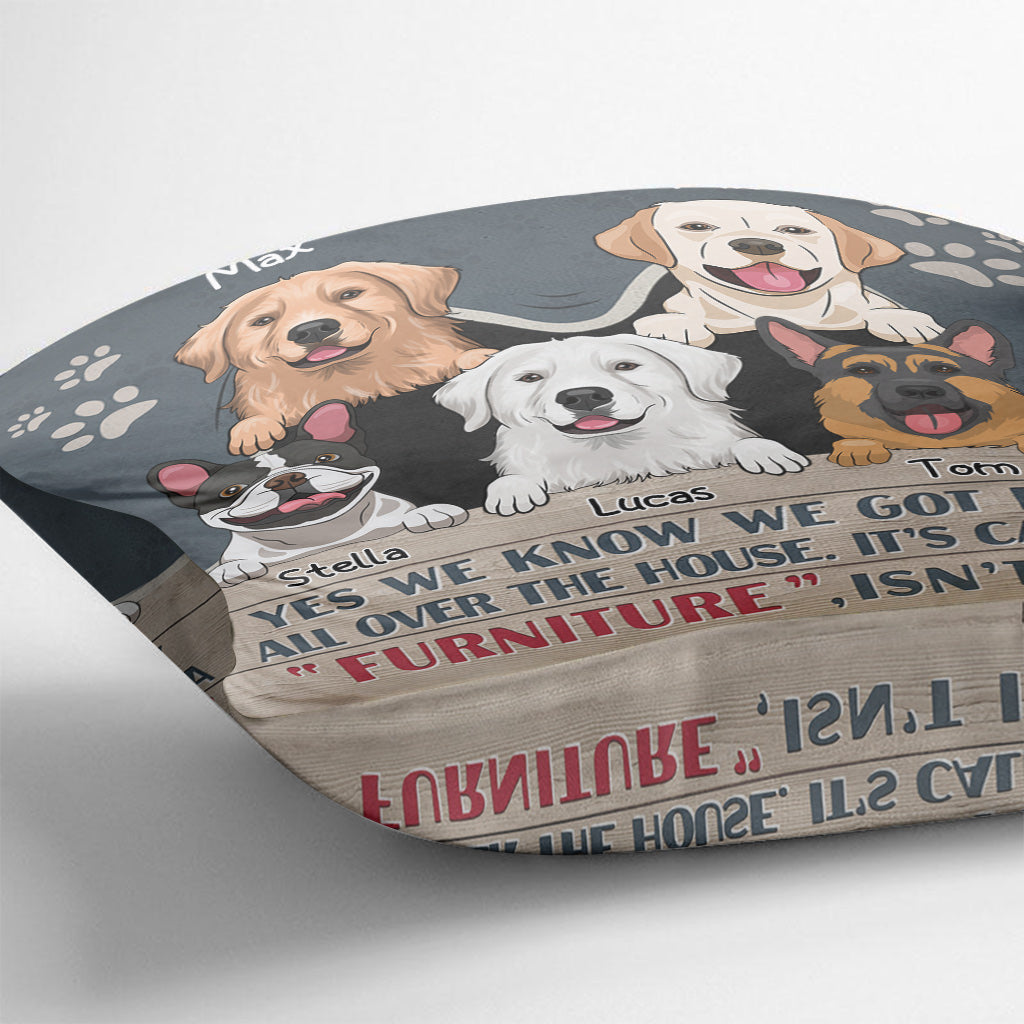 Ja, wir wissen es – personalisiertes Hunde-Dekokissen