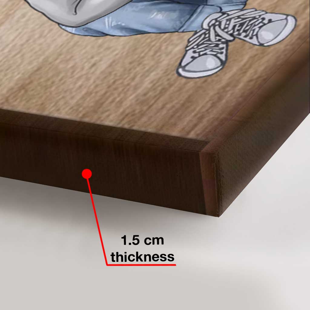 Ich wähle dich – Personalisierte Leinwand und Poster für Paare