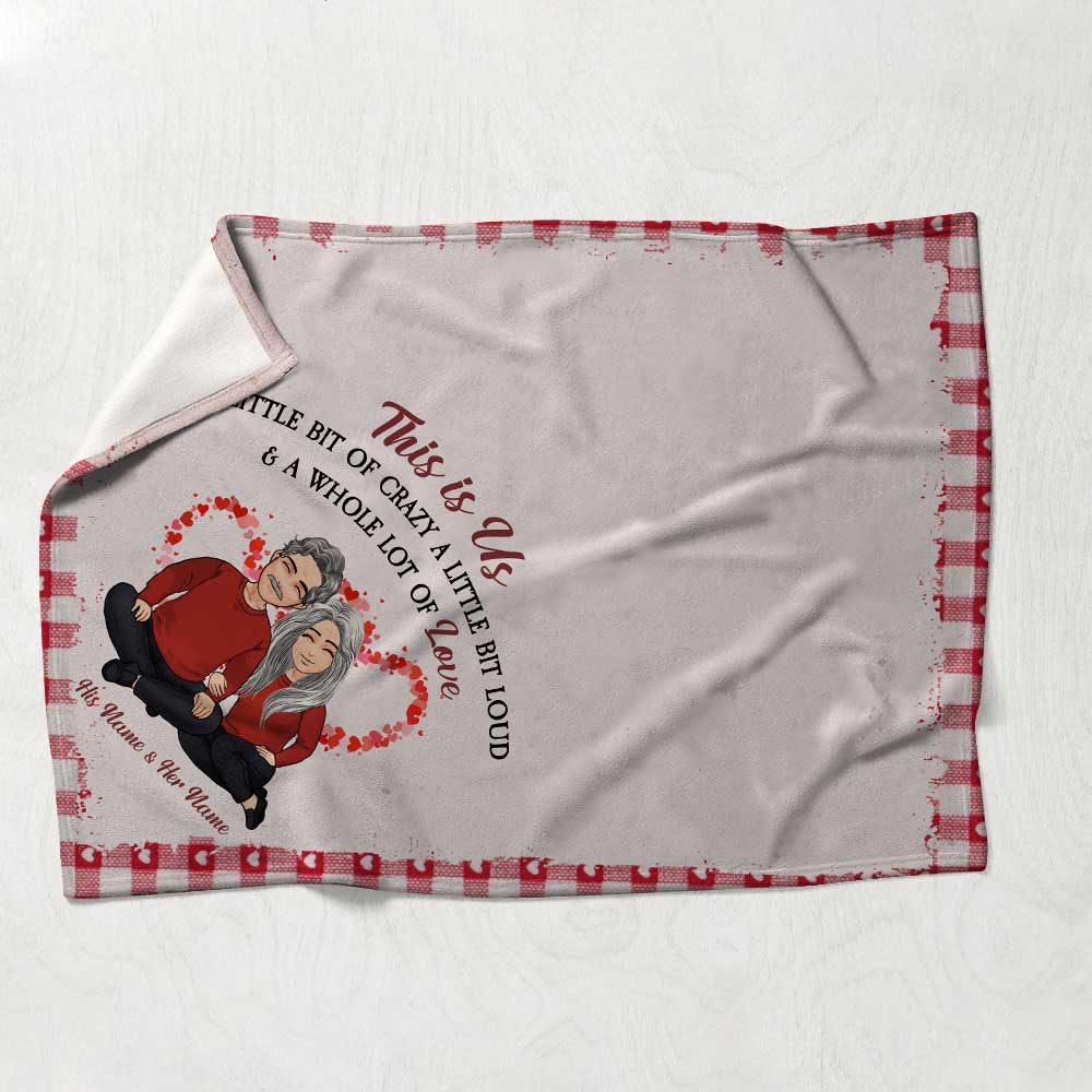 This Is Us - Personalized Couple Blanket