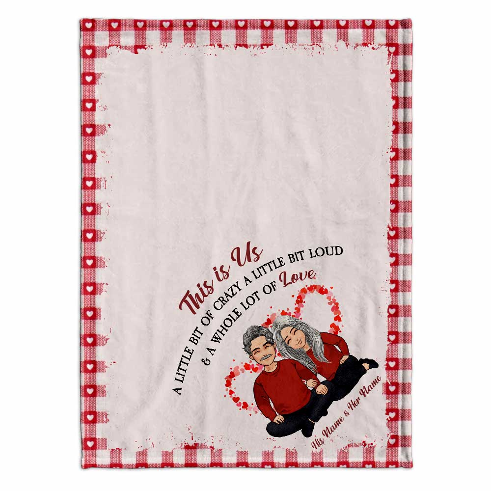 This Is Us - Personalized Couple Blanket