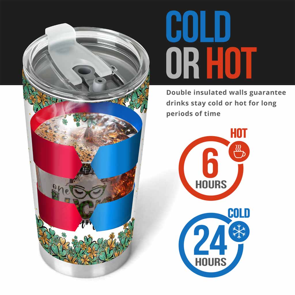 One Lucky Mama – Personalisierter St. Patrick's Day Katzenbecher