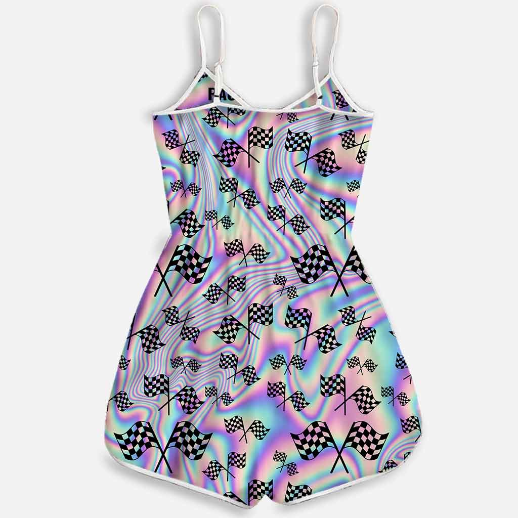 Racing Girls Like It Romper