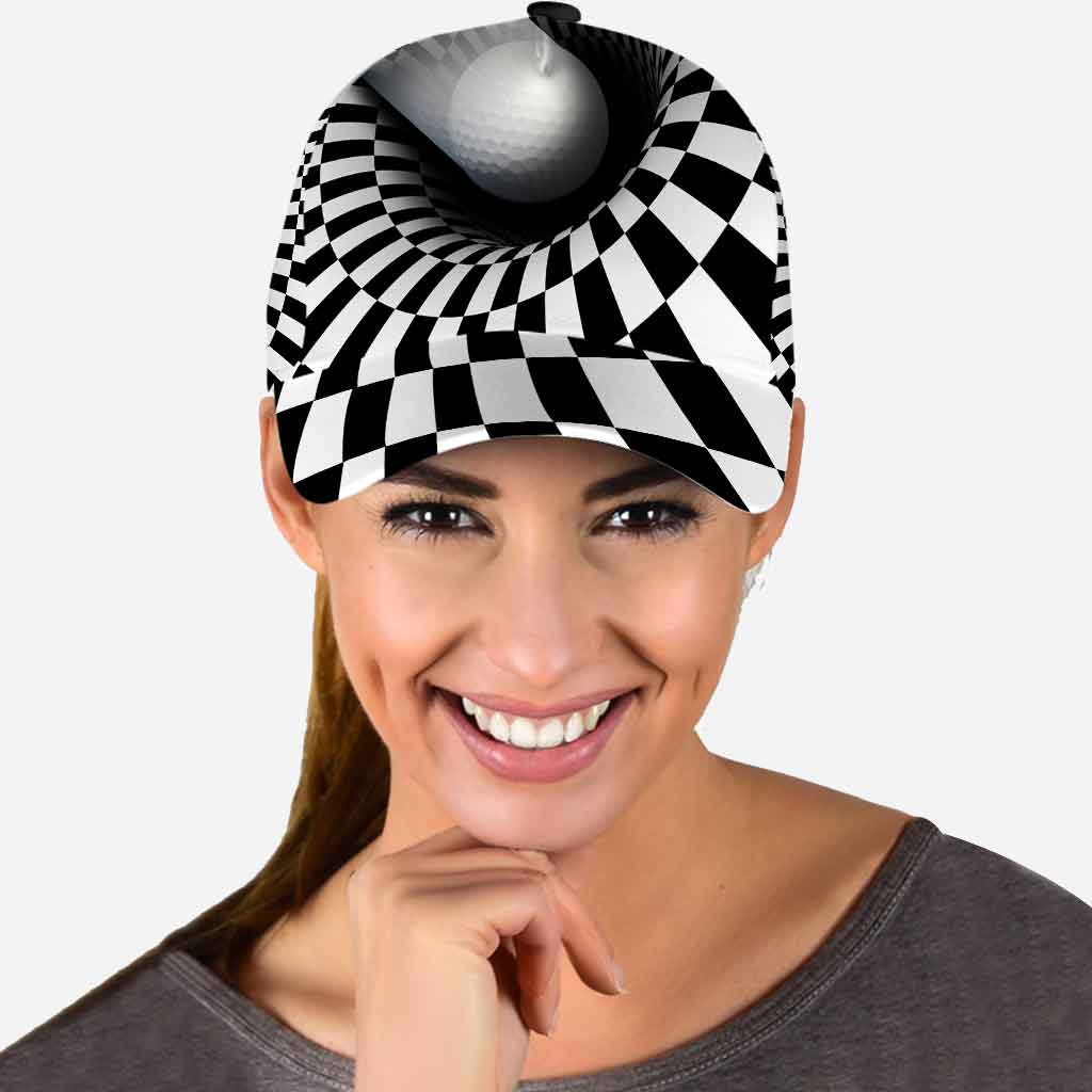 Love Golf Cap With Printed Vent Holes