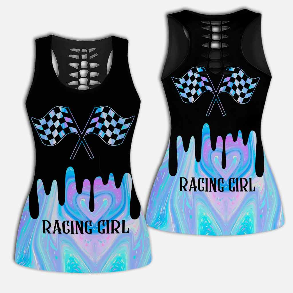 Love Racing – Racing Hollow Tanktop und Leggings