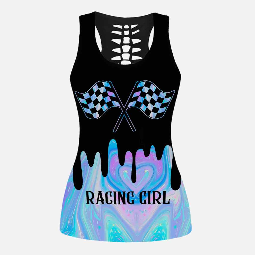 Love Racing – Racing Hollow Tanktop und Leggings