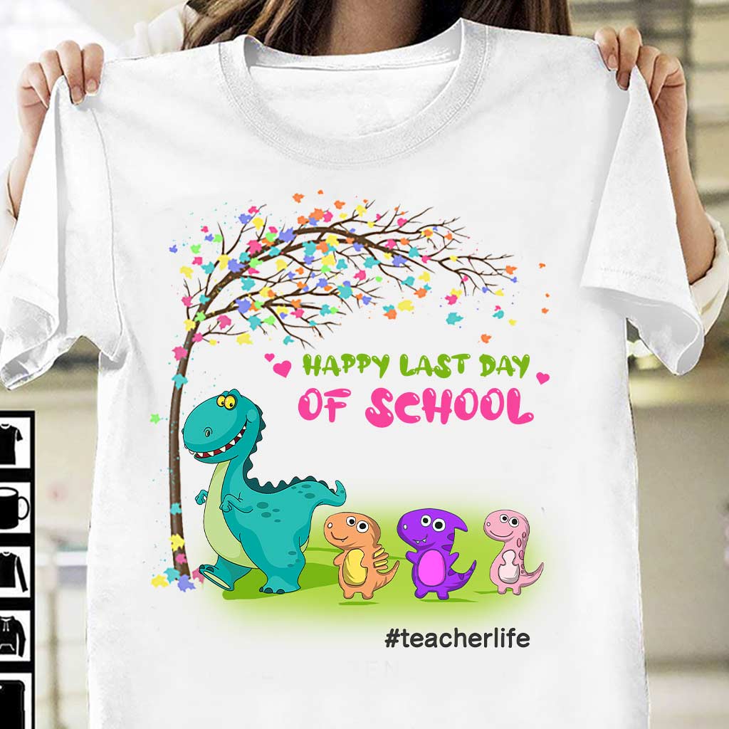 Schönen letzten Schultag! – Personalisiertes Lehrer-T-Shirt und Hoodie