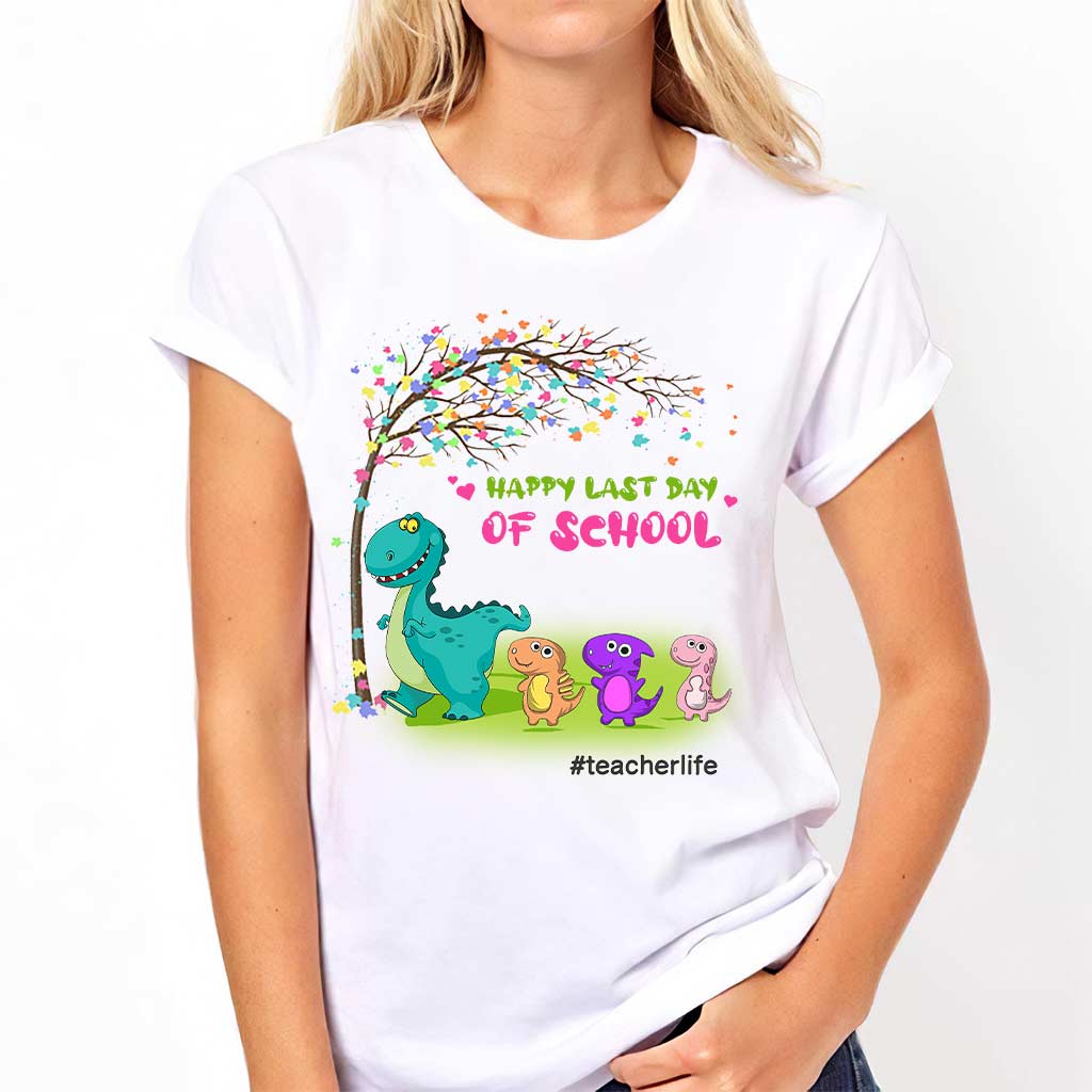 Schönen letzten Schultag! – Personalisiertes Lehrer-T-Shirt und Hoodie