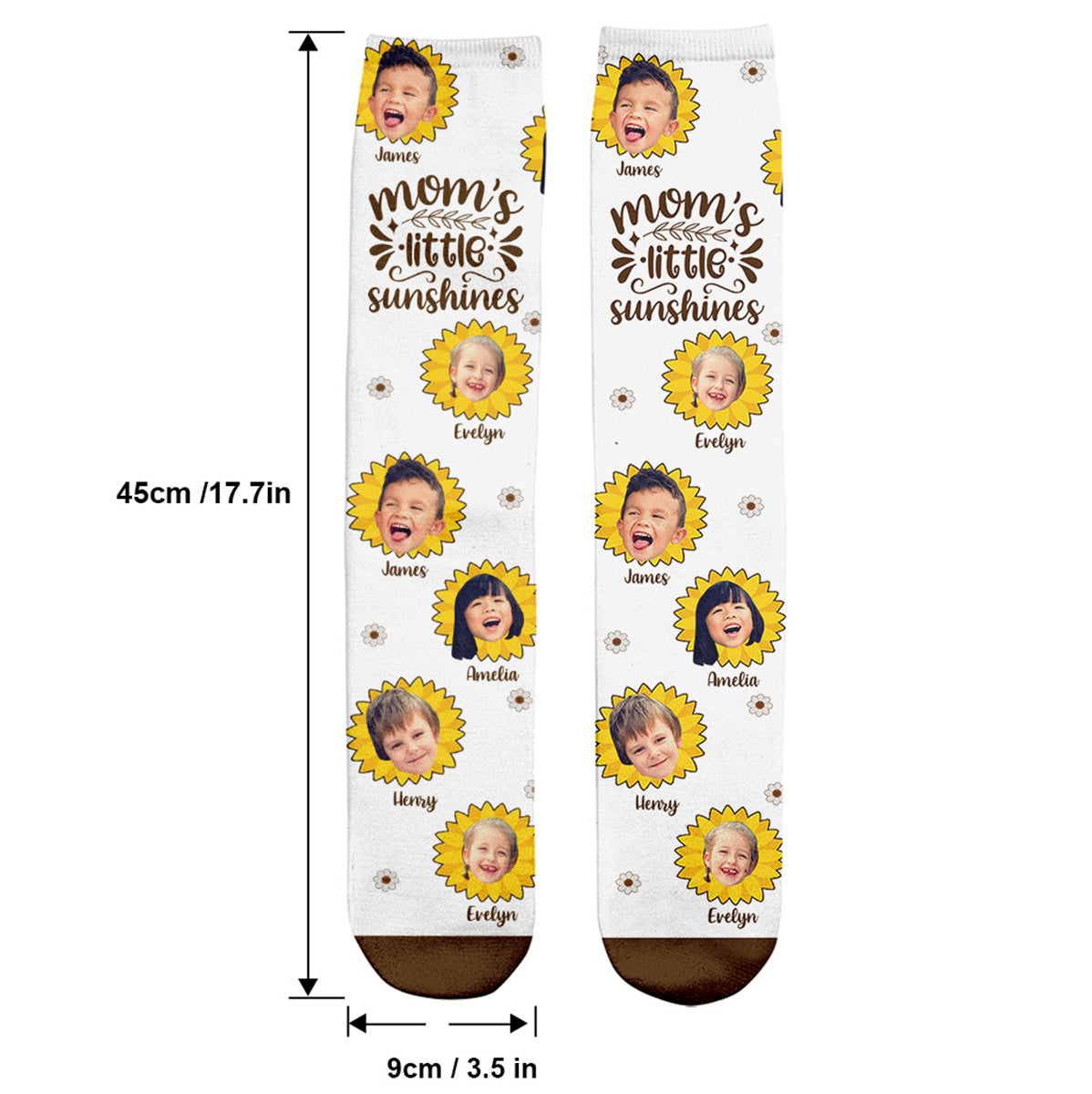 Hallo Sonnenschein – personalisierte Muttertagssocken
