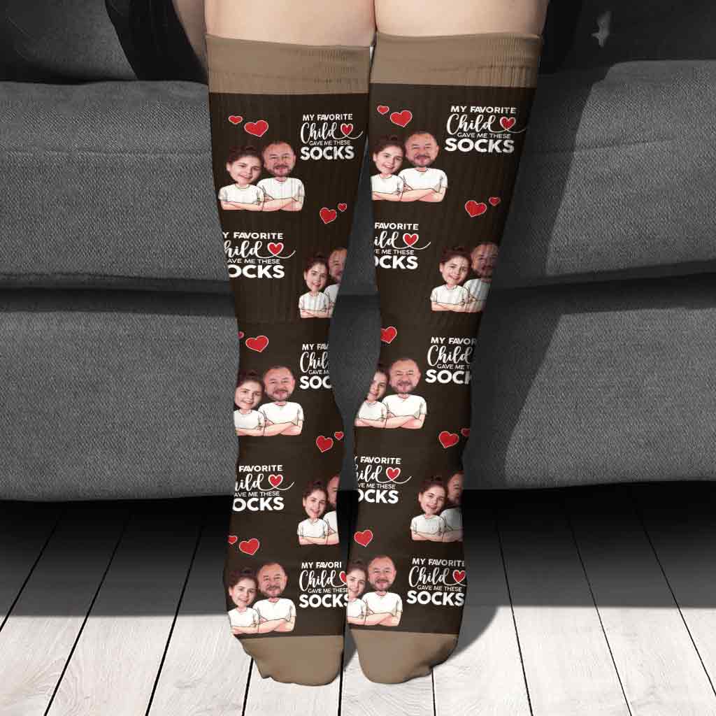 Mein Lieblingskind – Personalisierte Vatertagssocken