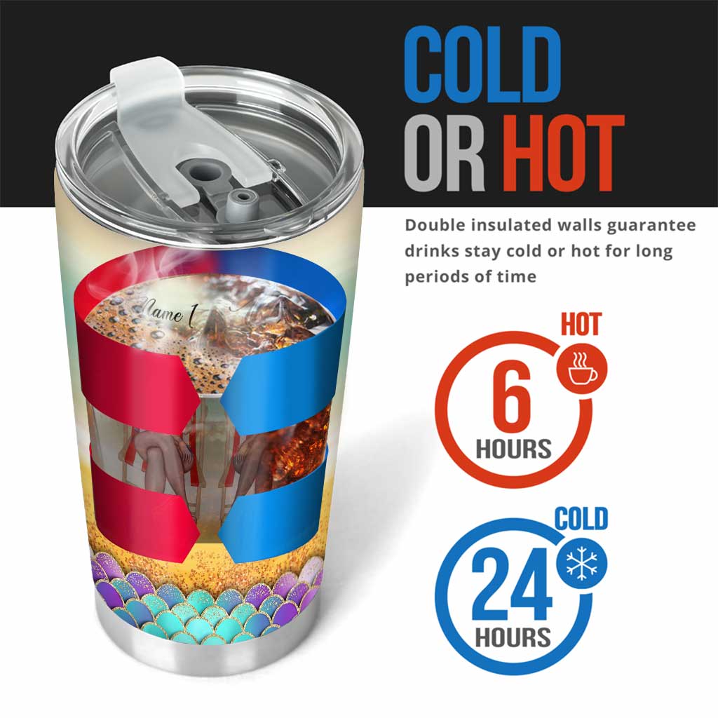 Wir sind nicht Zucker und Gewürze – personalisierter Bestie-Becher