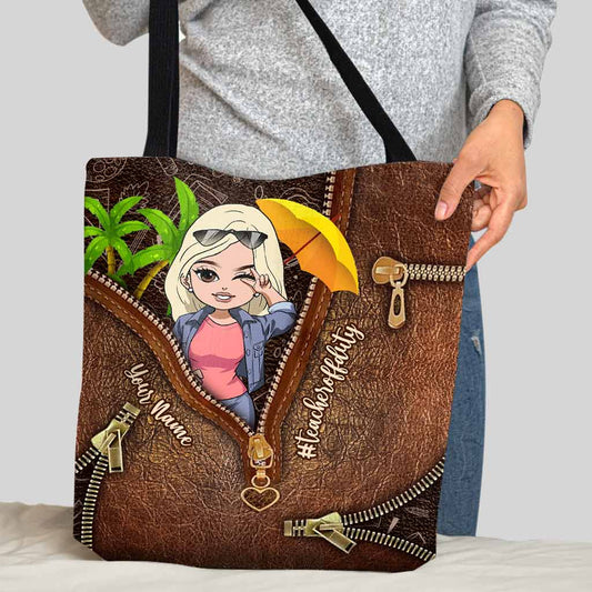 Lehrerfrei - Personalisierte Tragetasche