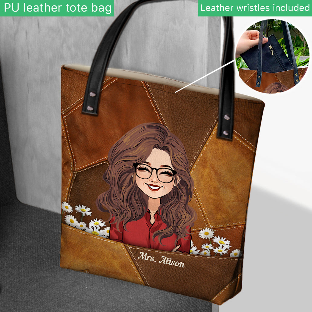 It Takes A Big Heart - Personalized Teacher Tote Bag