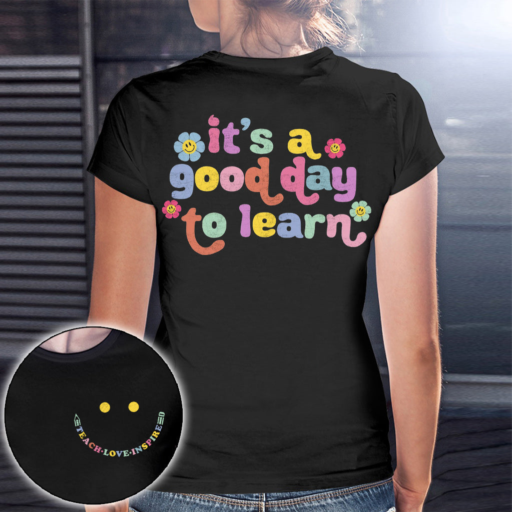 Lehrer-T-Shirt und Hoodie „Teach Love Inspire“