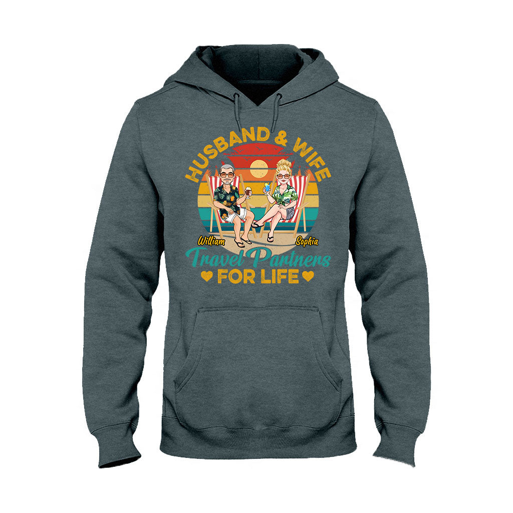 Travel Partners For Life - Personalized Travelling T-shirt & Hoodie