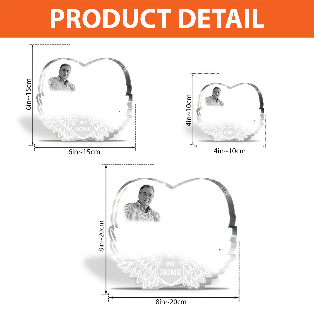 Someone We Love Is In Heaven - Personalized Memorial Custom Shaped Acrylic Plaque