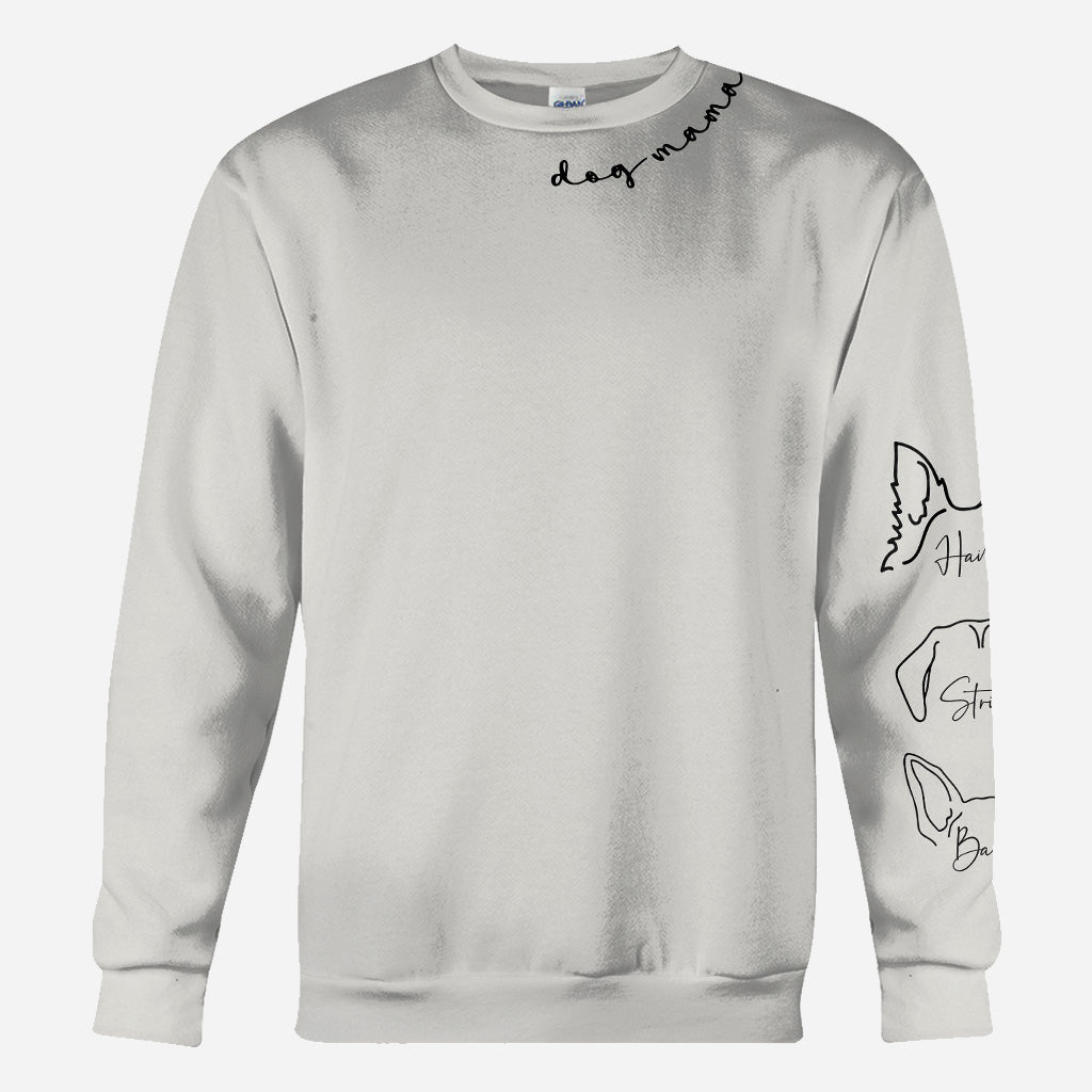 Hundemama - Personalisiertes T-Shirt mit Hundemotiv