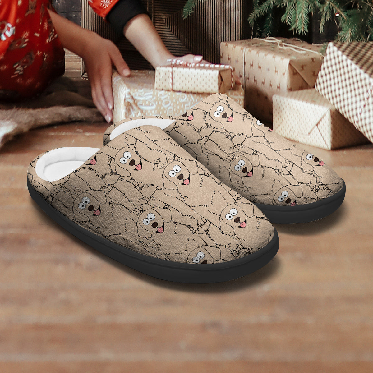 Funny Dog Cat Faces For Pet Lovers - Personalized Cat Slippers