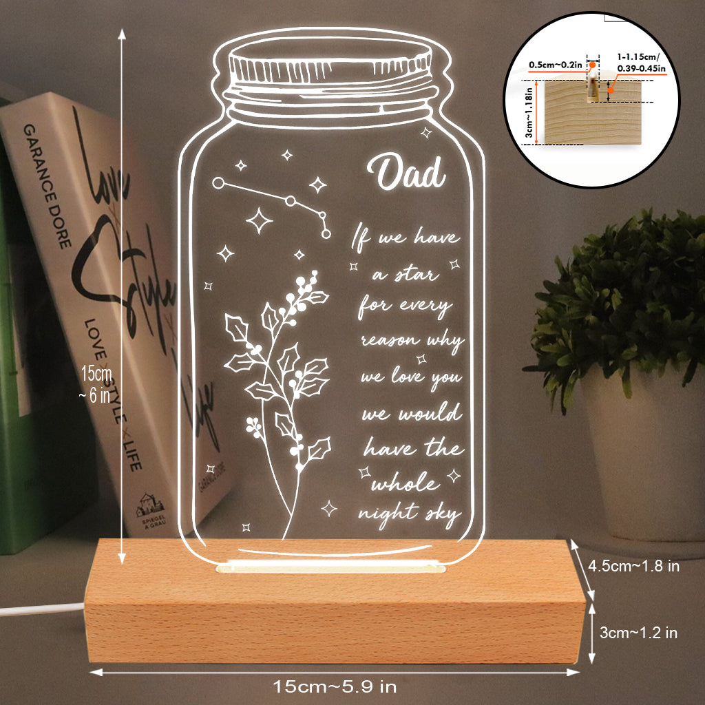Sternzeichen-Geburtsblume – Geschenk für Mama, Oma, Tochter, Ehefrau, Freundin, Papa, Opa, Freund, Ehemann – Personalisierte, geformte Plakettenleuchte