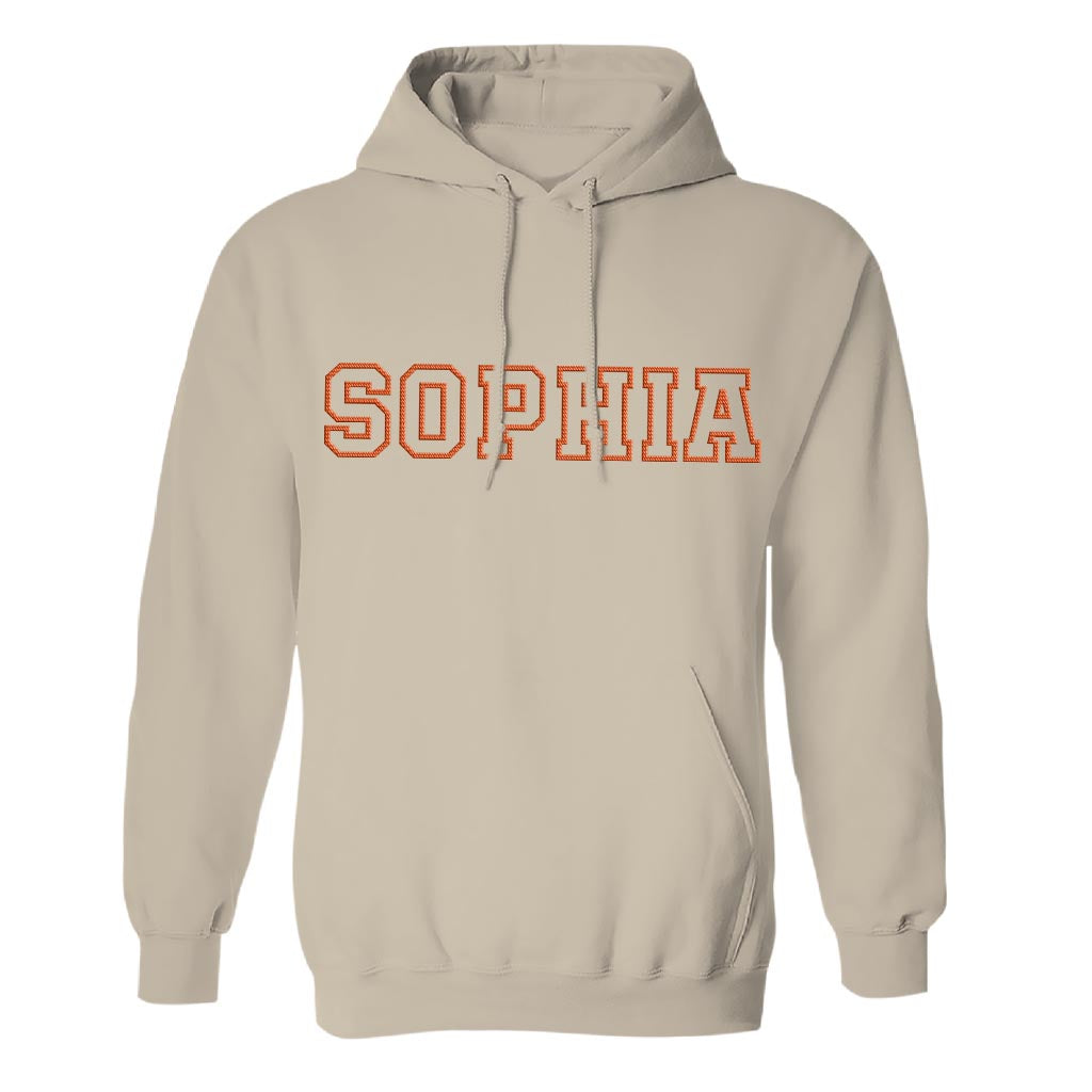 Personalisierter Hoodie mit Stickerei für Stiefmütter – individueller Name