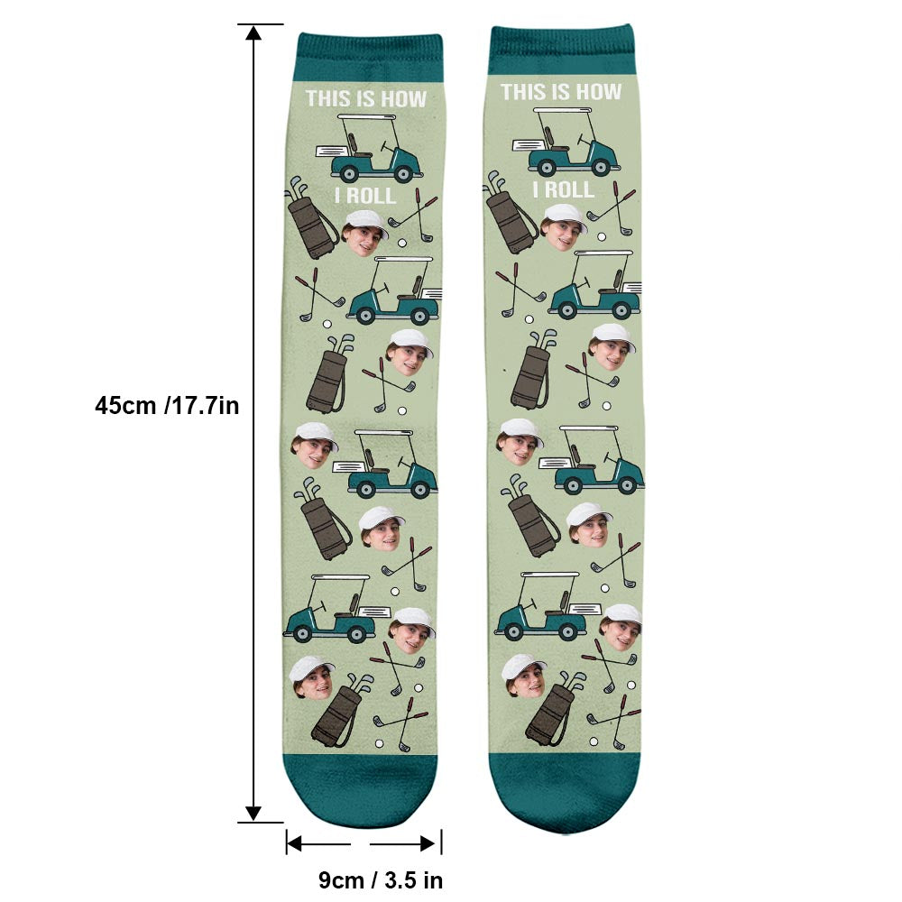 So mache ich das – personalisierte Golfsocken