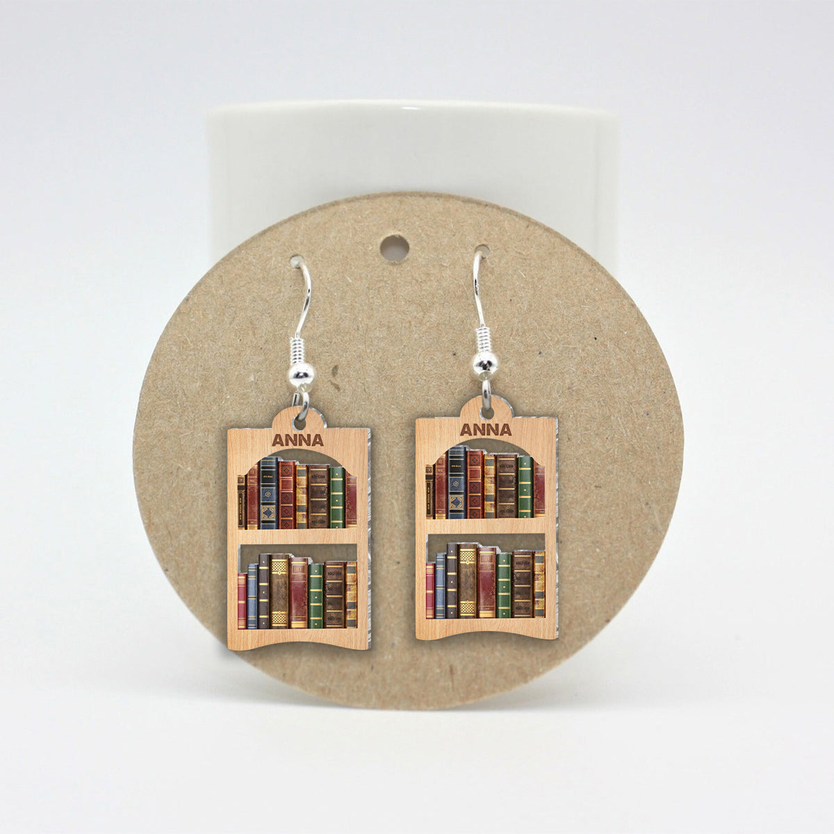 Book Lovers - Personalized Book Earrings